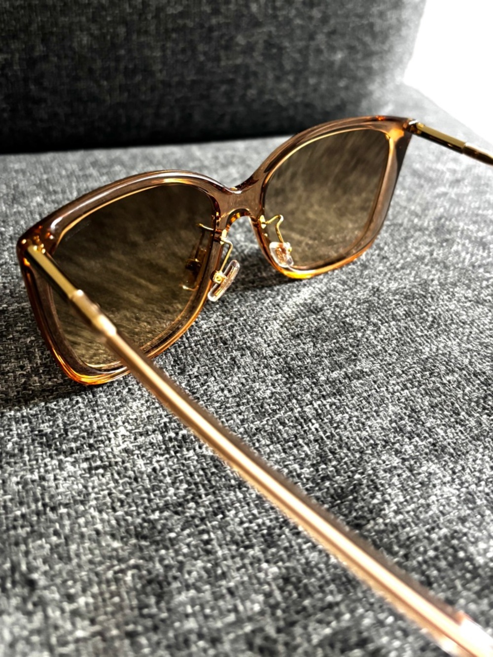 Coach Transparent Champagne sunglasses - Picture 6 of 7